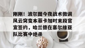 多米体育官网开户-包含刚刚！波尔图今夜战术微调风云突变本菲卡加时末段官宣签约，哈兰德在塞尔维亚队比赛中绝杀的词条